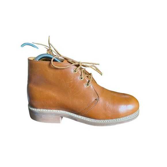 WOMENS vintage Double H leather lace up boots size 6.5 - Picture 3 of 10